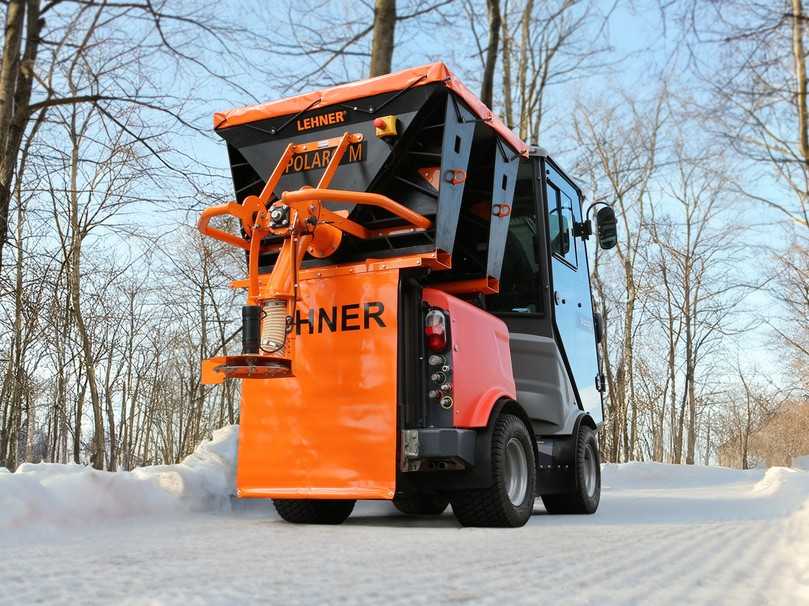 Eine passende Winterdienst-Kombi: „Polaro M" auf einem „HAKO Citymaster 400". | Foto: Lehner