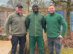 Wie ein Senegalese sein berufliches Glück im GaLaBau fand