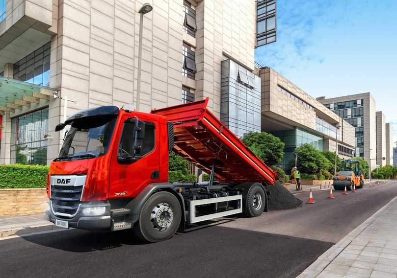 Der DAF XBC in Construction-Version mit niedrigem Einstieg überzeugt mit hoher Wendigkeit. Die Zuladung ist begrenzt. | Foto: DAF Trucks