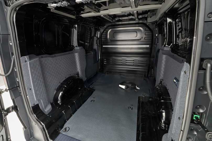 Der Laderaum des 4,70 m langen Kia PV5 Cargo L2H1 misst 4,4 m³ Volumen. | Foto: KIA Deutschland Der Laderaum des 4,70 m langen Kia PV5 Cargo L2H1 misst 4,4 m³ Volumen. | Foto: KIA Deutschland