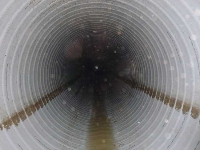 Blick in das fertig gewickelte Rohr. | Foto: Swietelsky-Faber