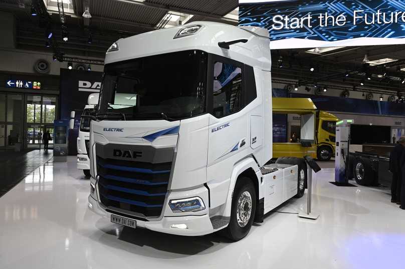 Pünktlich zur IAA Transportation 2022 präsentierte DAF in Hannover die XF Electric und XD Electric, die ab diesem Frühjahr im neuen Montagewerk vom Band laufen. | Foto: Quatex