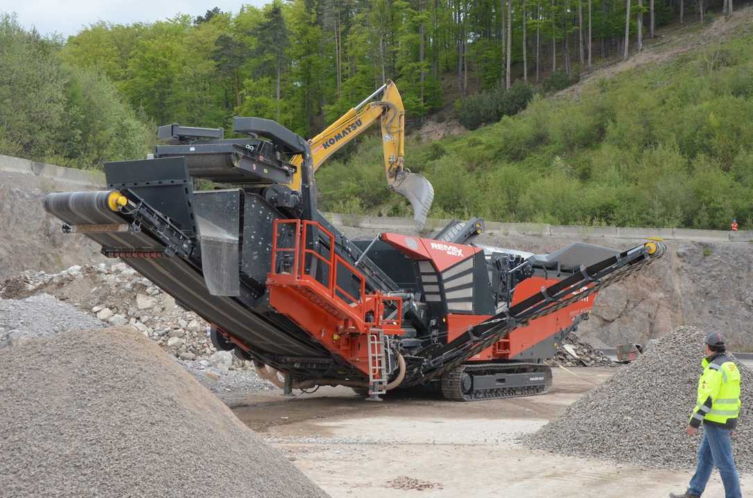 SBM Mineral Processing Remax 600 autonome Brechanlage in Zöchling-Steinbruch