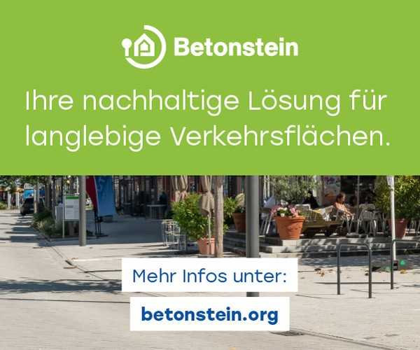 Vergleichende Ökobilanz: Betonpflaster punktet im Straßenbau