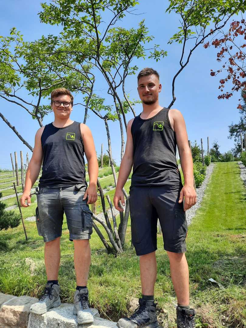 Georg Zschornack (l.) und Pius Scholze haben sich für den diesjährigen Wettbewerb um die „Deutsche Meisterschaft“ auf dem Buga-Gelände in Erfurt qualifiziert. | Foto: VGL Sachsen