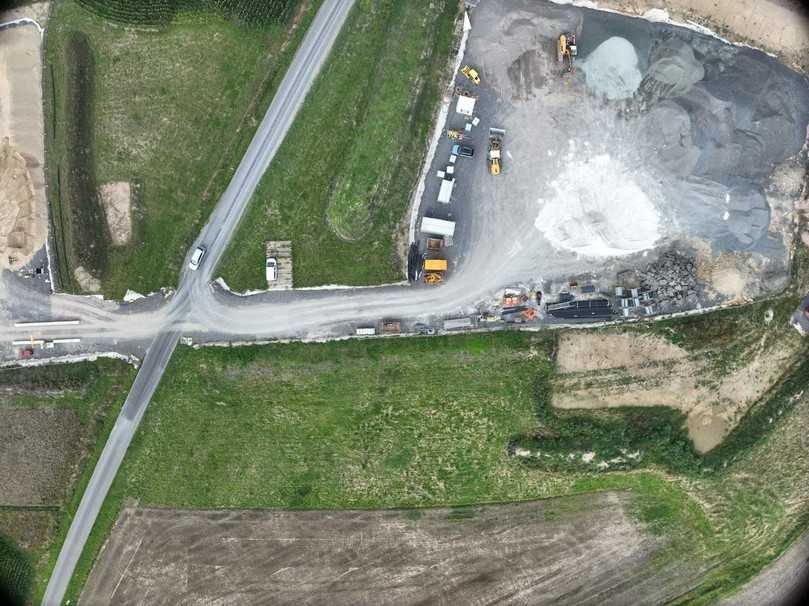 Die Lagerstelle des Bauprojekts | Foto: Sitech