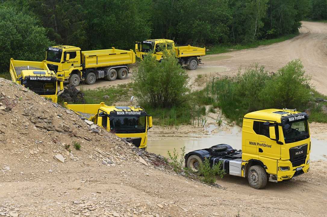 MAN ProfiDrive Offroadtraining: Profi-Tipps für Kipper-Fahrer