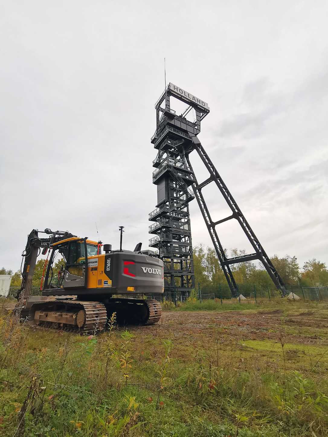 Bei Umbau von Zechengelände: Landschaftsbau-Unternehmen setzt auf digitalen Workflow