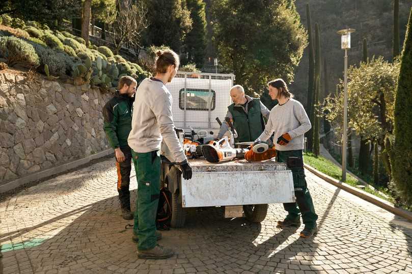 Stihl hat für sein "Paket" an digitalen Lösungen, die das Flottenmanagement für Motorgeräte und Akkus erleichtern,  eine Silbermedaille erhalten. | Foto: Stihl