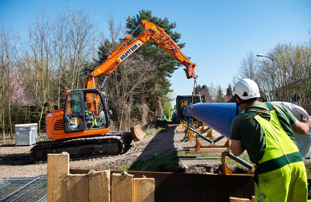 Trinkwasserleitung mit grabenlosen Verfahren DynTec und BlueLine saniert