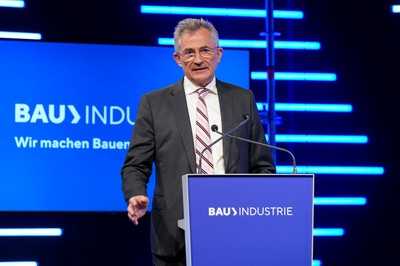 Peter Hübner bleibt Präsident der Bauindustrie
