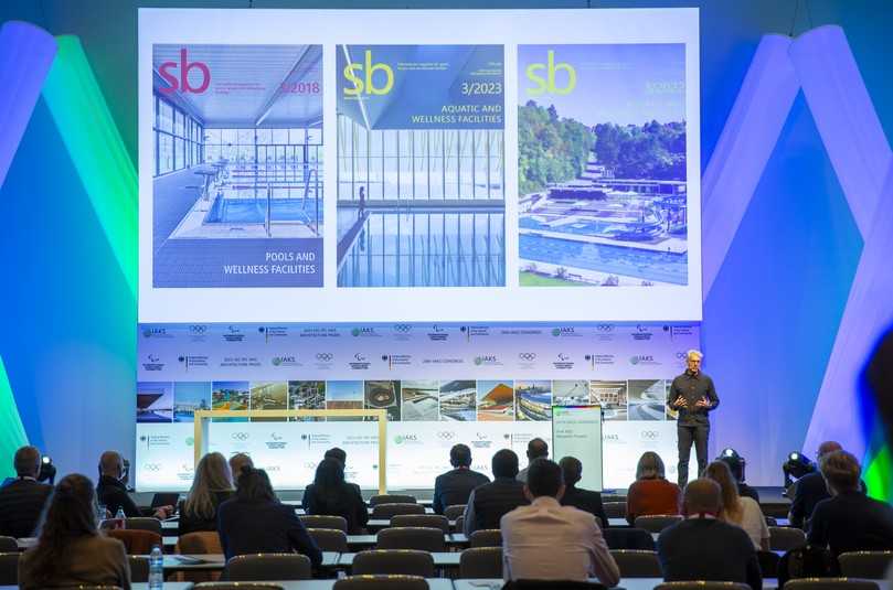 Der IAKS-Kongress zeigt, wie die Industrie rund um Sport- und Freizeitanlagen den Wandel vorantreibt und die Entwicklung hin zu einer aktiveren Gesellschaft gestaltet. | Foto: Kölnmesse Der IAKS-Kongress zeigt, wie die Industrie rund um Sport- und Freizeitanlagen den Wandel vorantreibt und die Entwicklung hin zu einer aktiveren Gesellschaft gestaltet. | Foto: Kölnmesse