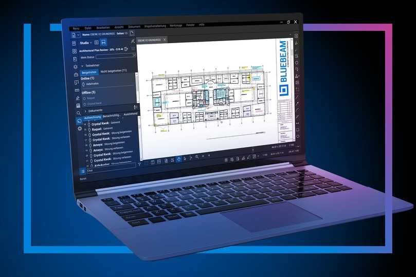 Studio ist der Schlüssel für eine effiziente Dokumentenverwaltung und erfolgreiche Zusammenarbeit an Bauprojekten. | Foto: Bluebeam GmbH