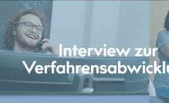 Interview mit dem Team Verfahrensabwicklung
