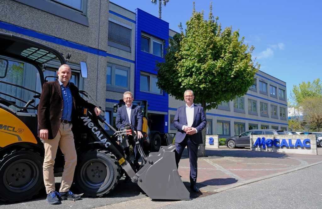 Mecalac Baumaschinen investiert und weitet Produktion in Büdelsdorf aus