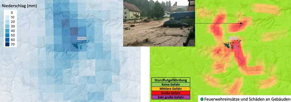 Sturzflut-Index: Bessere Vorhersage für bessere Vorsorge