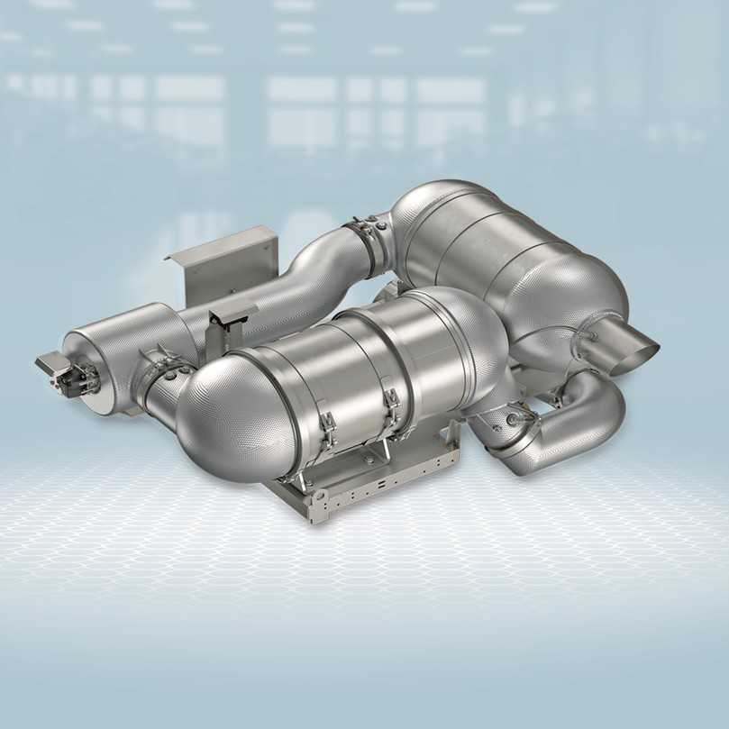 Abgasnachbehandlungssystem von HJS Emission Technology für Deutz-Motoren. | Foto: Deutz AG