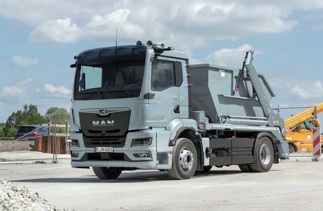 Elektro-Lkw: Neue E-Fahrgestelle von MAN auf der IFAT 2024