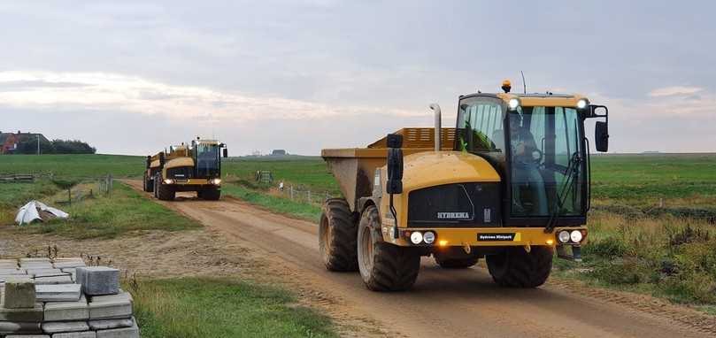 Das Land auf dem der HYDREMA 707G Dumper Zuhause ist