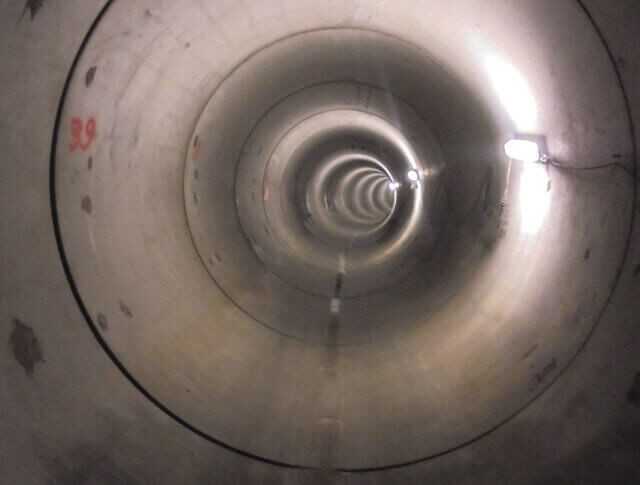 Der Blick in den fertigen Tunnel vermittelt einen Eindruck von dem engen Kurvenradius. | Foto: K-Boringen