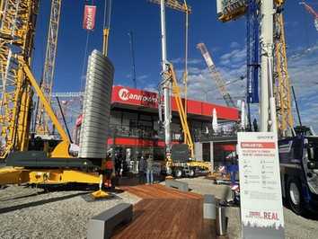 Manitowoc stellt neue Hybrid-Krane vor