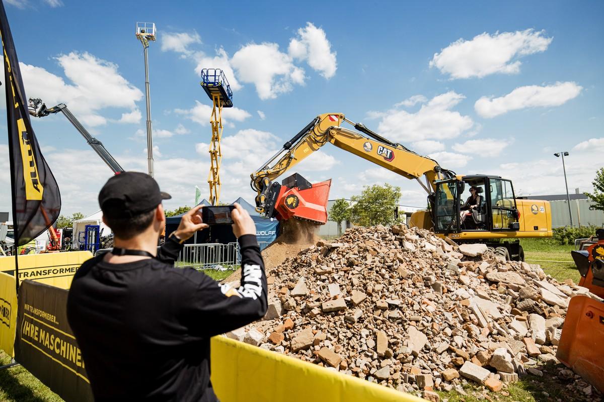 Bauschuttrecycling war eines der Fokusthemen der Recycling Aktiv & Tiefbau Live | Foto: Messe Karlsruhe