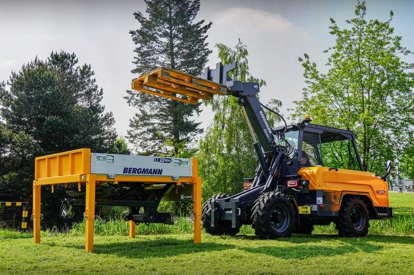 Einen neuen Multilader will Bergmann Maschinenbau auf der Freilandausstellung Demopark in Eisenach präsentieren. | Foto: Bergmann