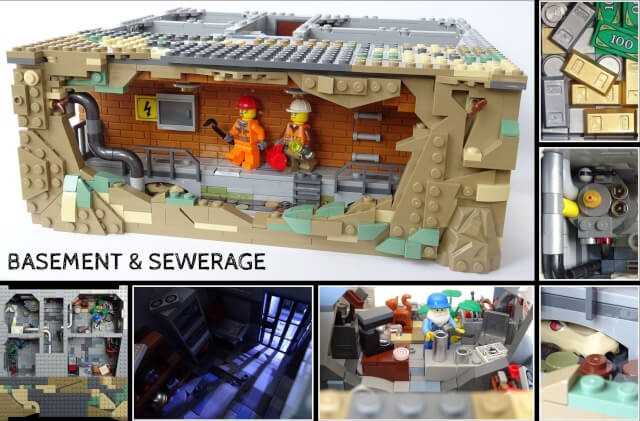 Erstes Lego-Modell zum Thema Kanalisation