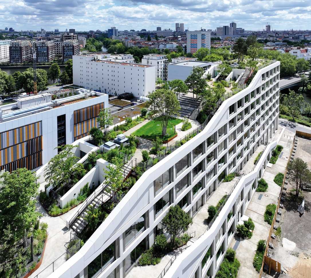 Bürokomplex AERA in Berlin: So funktioniert der XXL- Dachgarten Bürokomplex AERA in Berlin: So funktioniert der XXL- Dachgarten