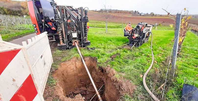 Im Umkreis von rund 250 Kilometern um den Firmensitz im saarländischen Eppelborn sorgt der Breitbandausbau bei Mucaj Tiefbau für volle Auftragsbücher. | Foto: Mucaj Tiefbau