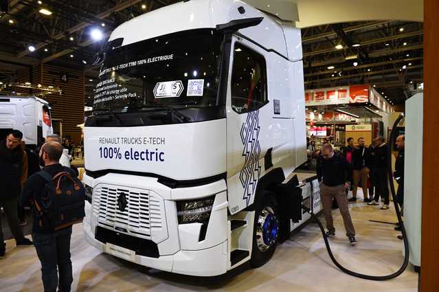 Weltpremiere für Renault Trucks E-Tech T 780