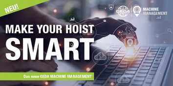 MAKE YOUR HOIST SMART – Innovation im Flottenmanagement