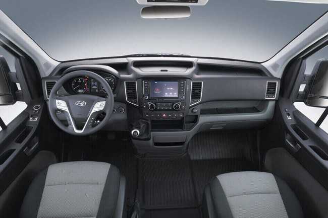 Ergonomie über alles: Das Cockpit des neuen Hyundai-Transporters verspricht beste Bedienbarkeit.