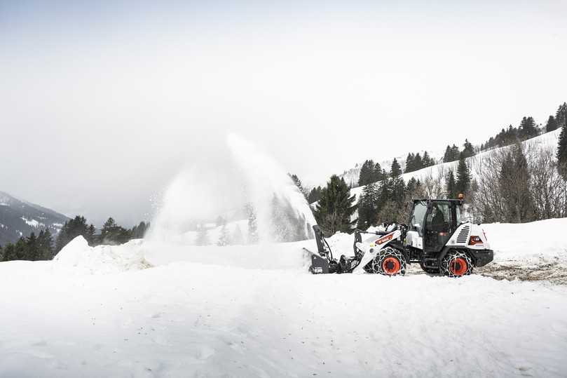 Große Schneemengen gehören zum Alltag | Foto: Bobcat Große Schneemengen gehören zum Alltag | Foto: Bobcat