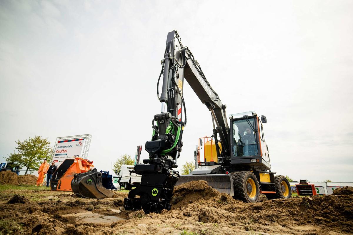 Musterbaustelle Kanalbau auf der Tiefbau Live | Foto: Messe Karlsruhe