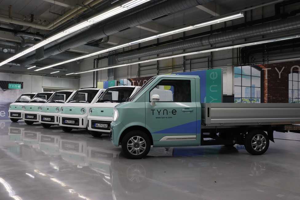 TYN-e startet mit neuen E-Fahrzeugen in Europa durch