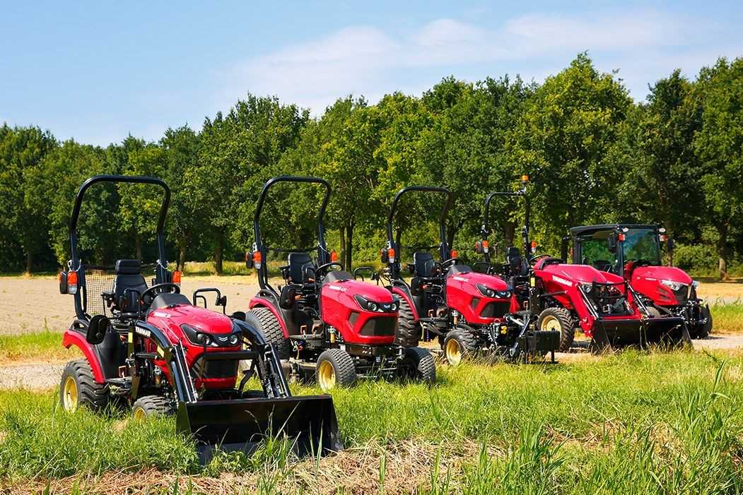 Yanmar auf der Demopark mit Kompakttraktoren