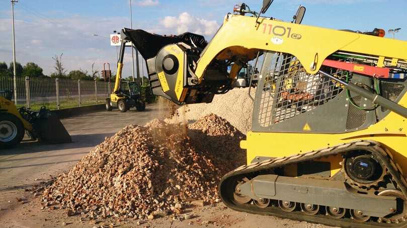 MB Crusher: Recycling am Baggerarm