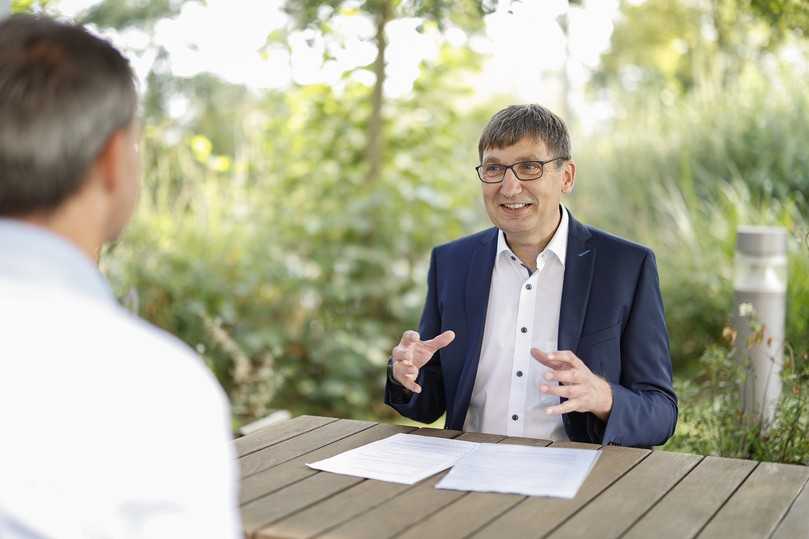 Uwe Widerek, Abteilungsleiter Planung und Bau Netze der Stadtentwässerungsbetriebe Köln AöR, ist von der Werthaltigkeit der Gütesicherung Kanalbau überzeugt. | Foto: Güteschutz Kanalbau