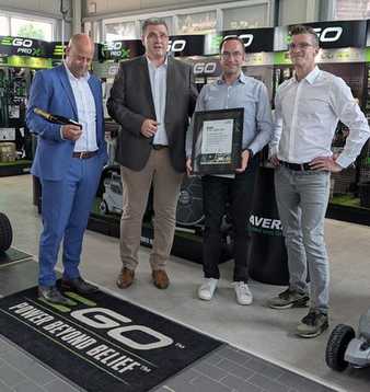 Ego eröffnet Flagship-Store: Akku-Gartentechnik zum Anfassen