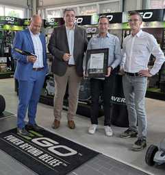 Ego eröffnet Flagship-Store: Akku-Gartentechnik zum Anfassen