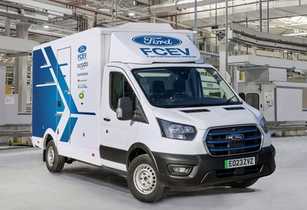 Ford E-Transit mit Brennstoffzellen im Pilotversuch