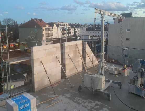 Großformate bringen Tempo auf die Baustelle