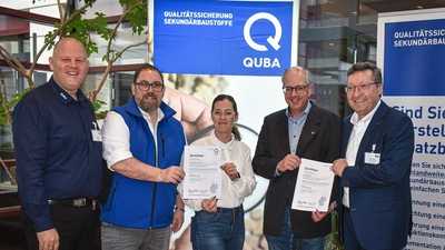 Bauer Resources erhält Zertifikat für recycelten Bodenaushub
