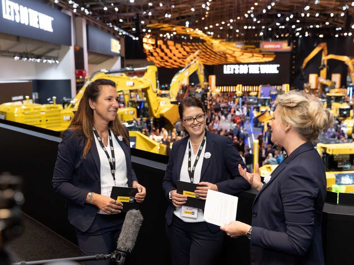 Zeppelin: Blick hinter die Kulissen bei der bauma-Planung