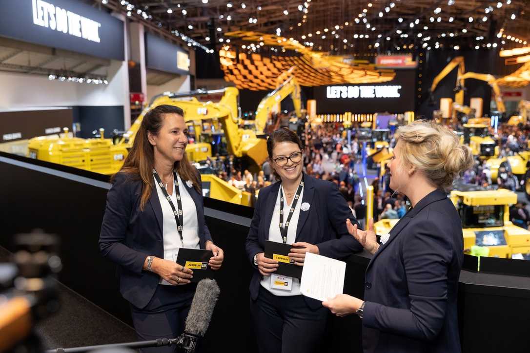 Zeppelin: Blick hinter die Kulissen bei der bauma-Planung