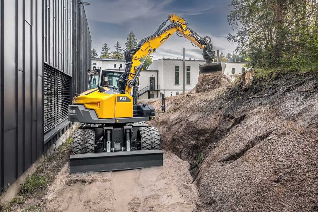 Liebherr: Neue Kompaktbagger A 909 & A 911 vorgestellt Liebherr: Neue Kompaktbagger A 909 & A 911 vorgestellt