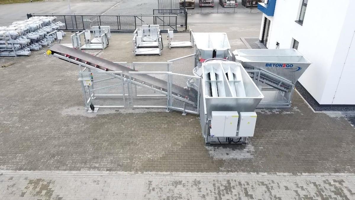 Die neue Betontankstelle mit dritter Doppelkammer kann zeigt Beton2Go auf der bauma 2025. | Foto: Beton2Go