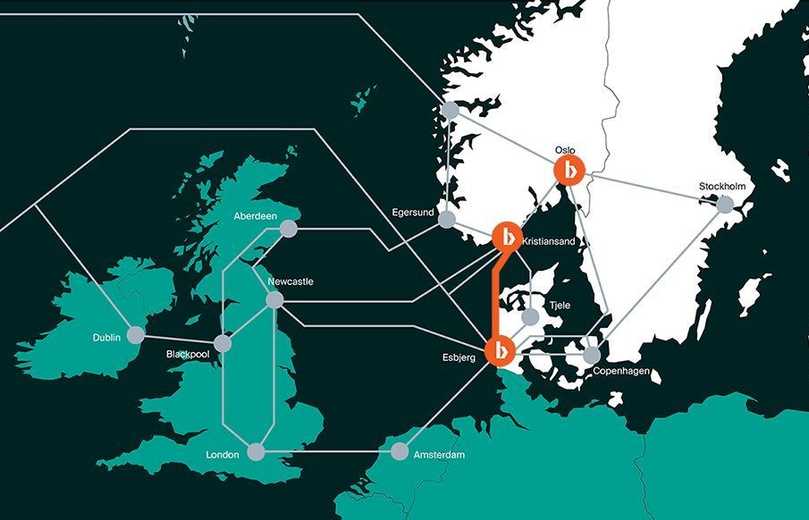 Verlauf des Havsil-Glasfaser-Projektes | Foto: Bulk Fiber Network’s Havsil Fully Contracted - Bulk Infrastructure