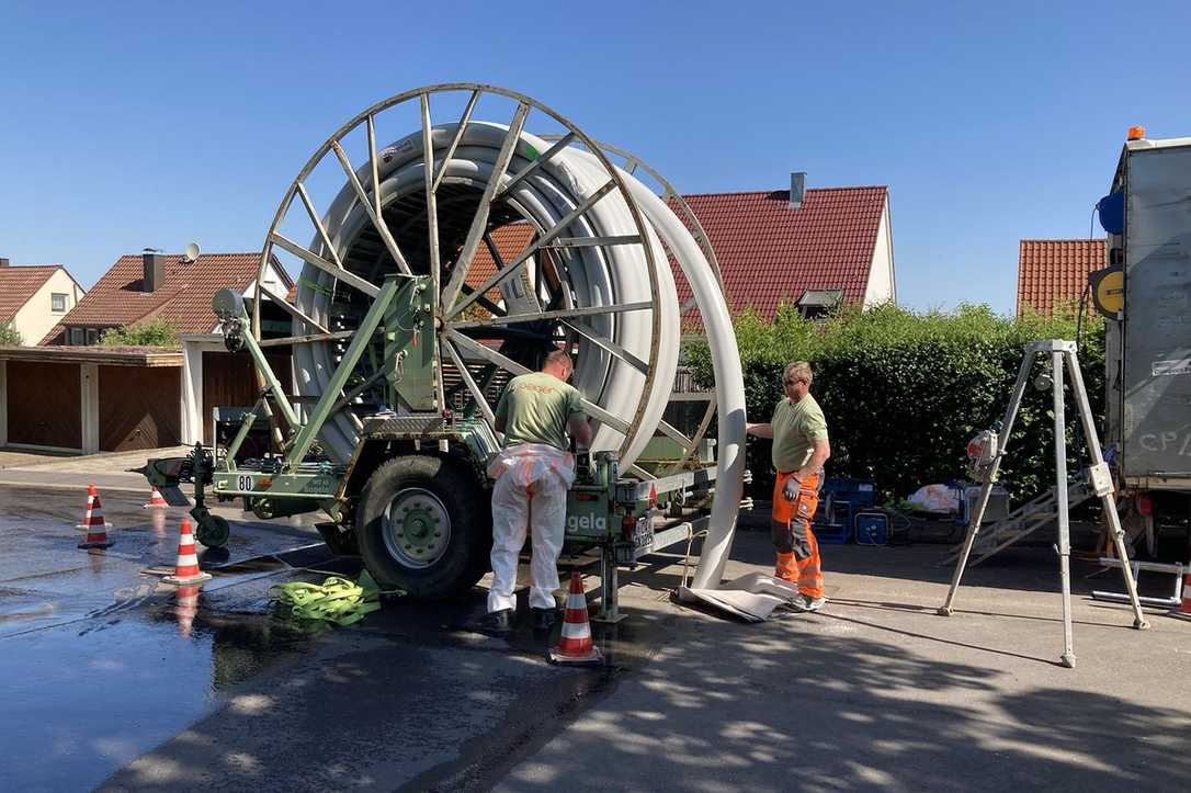 Compact Pipe in Stuttgart: Baustelle im Check